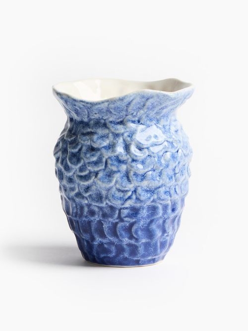 Petit vase en grès inspiré de la mer