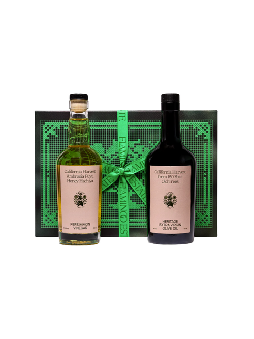 Huile d'olive et vinaigre de kaki Fuyu