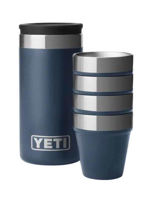 YETI Rambler Lot de 4 verres à shot et étui