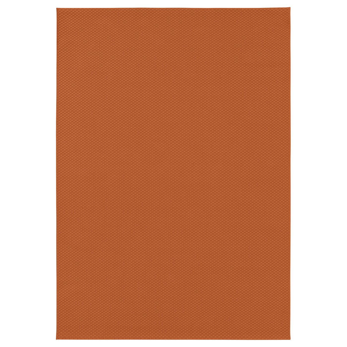 Tapis Morum tissé à plat, intérieur/extérieur - Orange 5 ' 3 "x7' 7 "