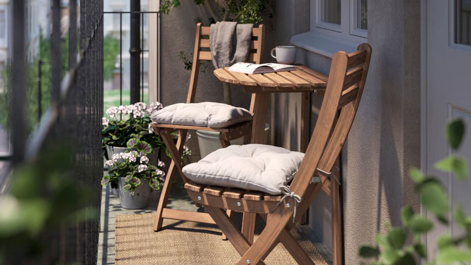 Cet économiseur d’espace IKEA vient de remplacer tout mon ensemble bistro de jardin – et mon patio semble deux fois plus grand Cet économiseur d'espace IKEA vient de remplacer tout mon ensemble bistro de jardin – et mon patio semble deux fois plus grand