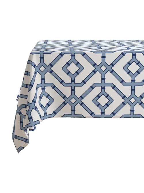 Spoonflower Home Petite nappe rectangulaire en treillis chinoiserie