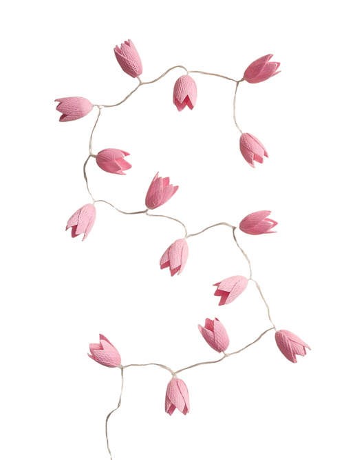 Guirlandes lumineuses tulipes