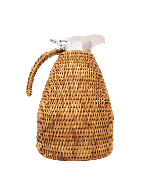 Thermos en rotin tissé à la main Tava