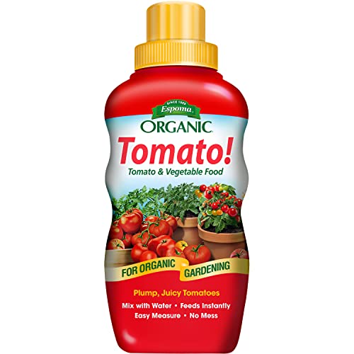 Tomate concentrée biologique Espoma de 8 onces ! Engrais végétal – Engrais végétal pour tous les types de tomates et autres légumes. pour le jardinage biologique. Paquet de 1.