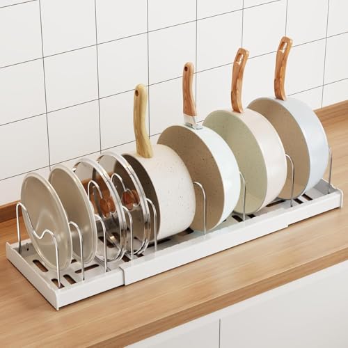 Organisateur de casseroles et poêles Mustorn sous armoire, 22
