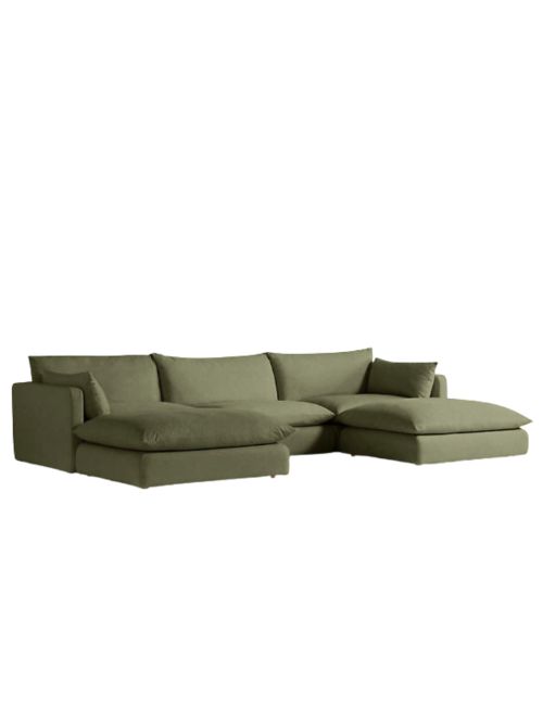 Canapé sectionnel modulaire avec housse en forme de U, 5 pièces, Unwind
