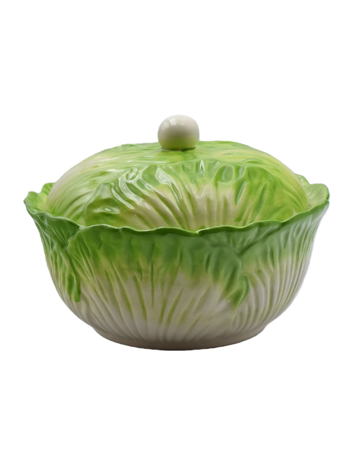 Boulanger couvert de chou