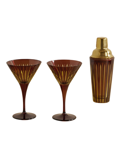 Ensemble à cocktail prisme