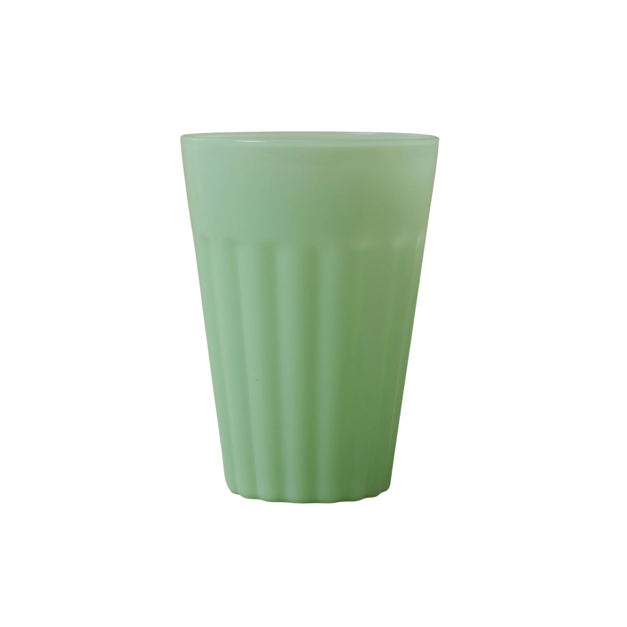 verre à boire vert