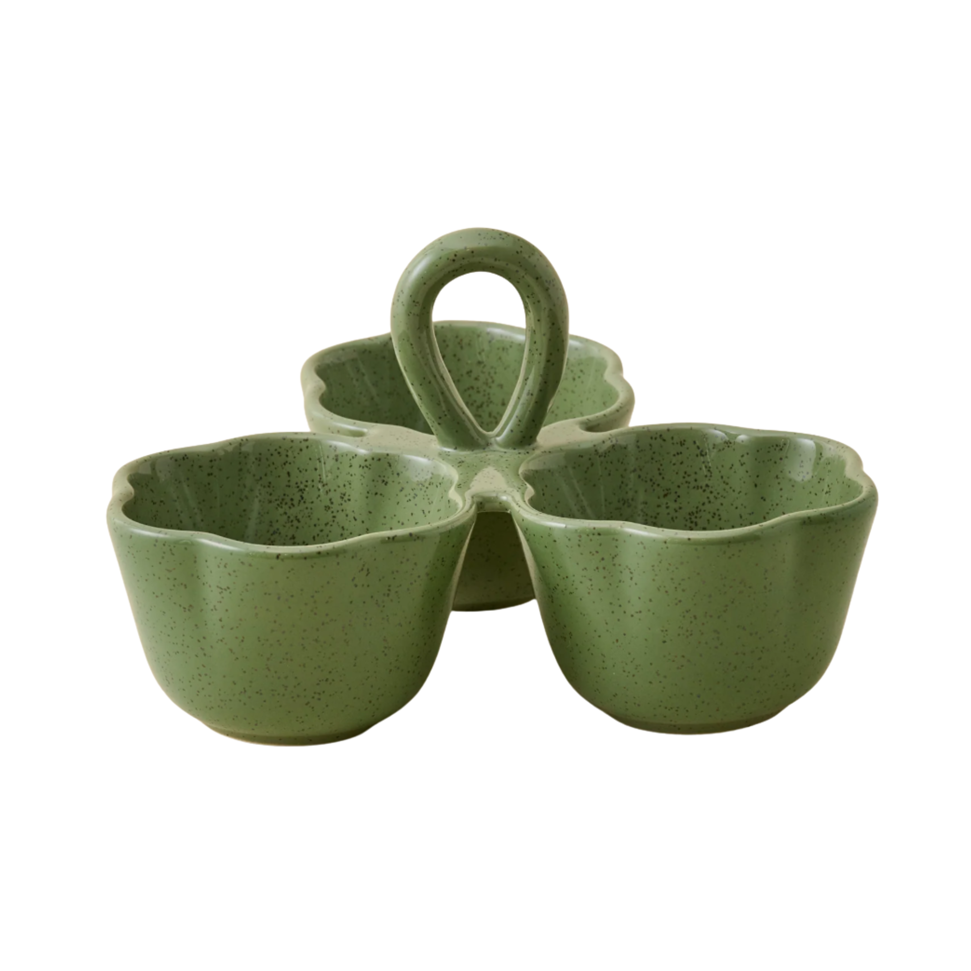 plat de service vert