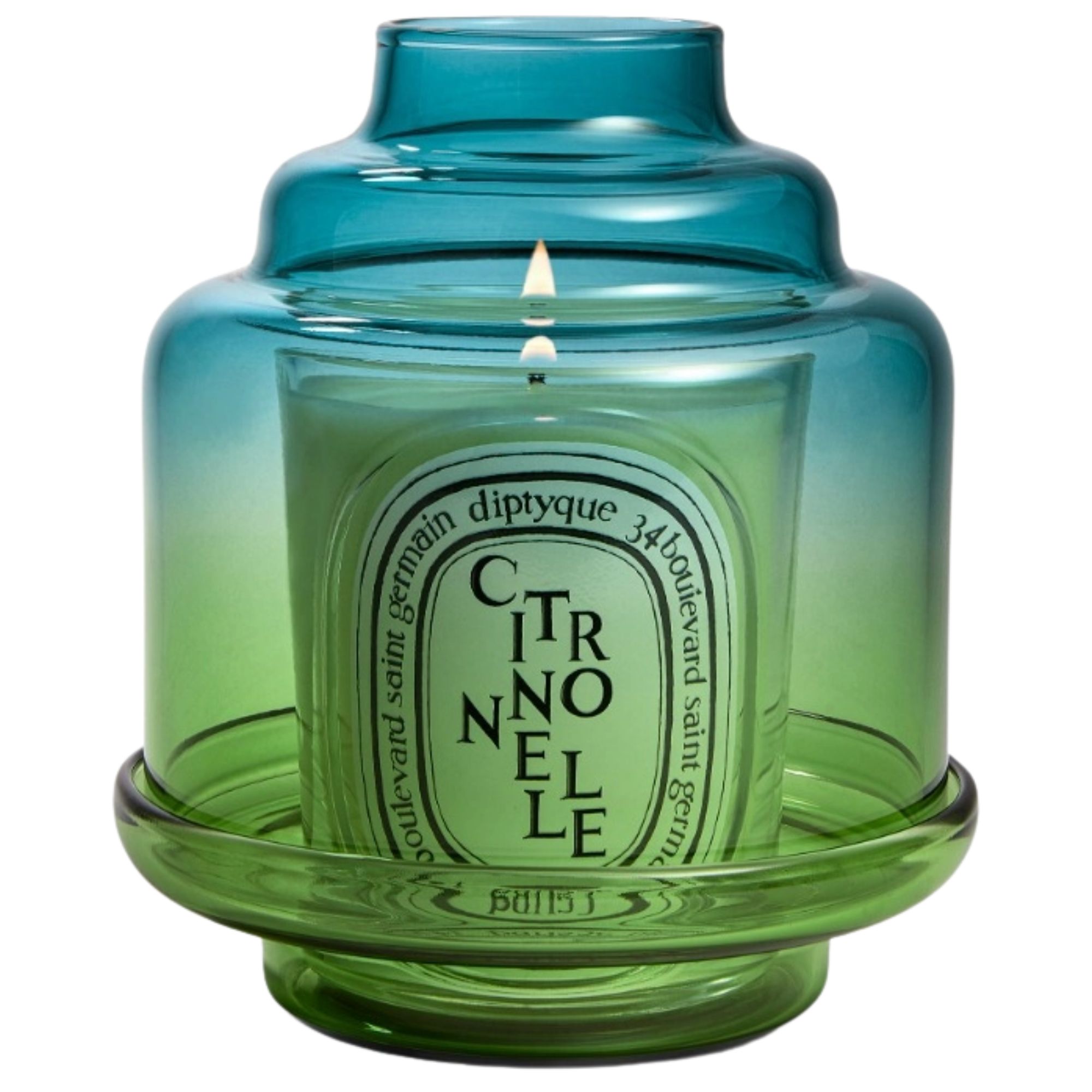 Diptyque Bougeoir Pyramide Jardin d'Eau