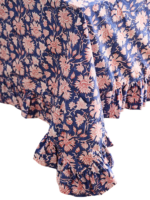 Nappe en coton à volants Americana