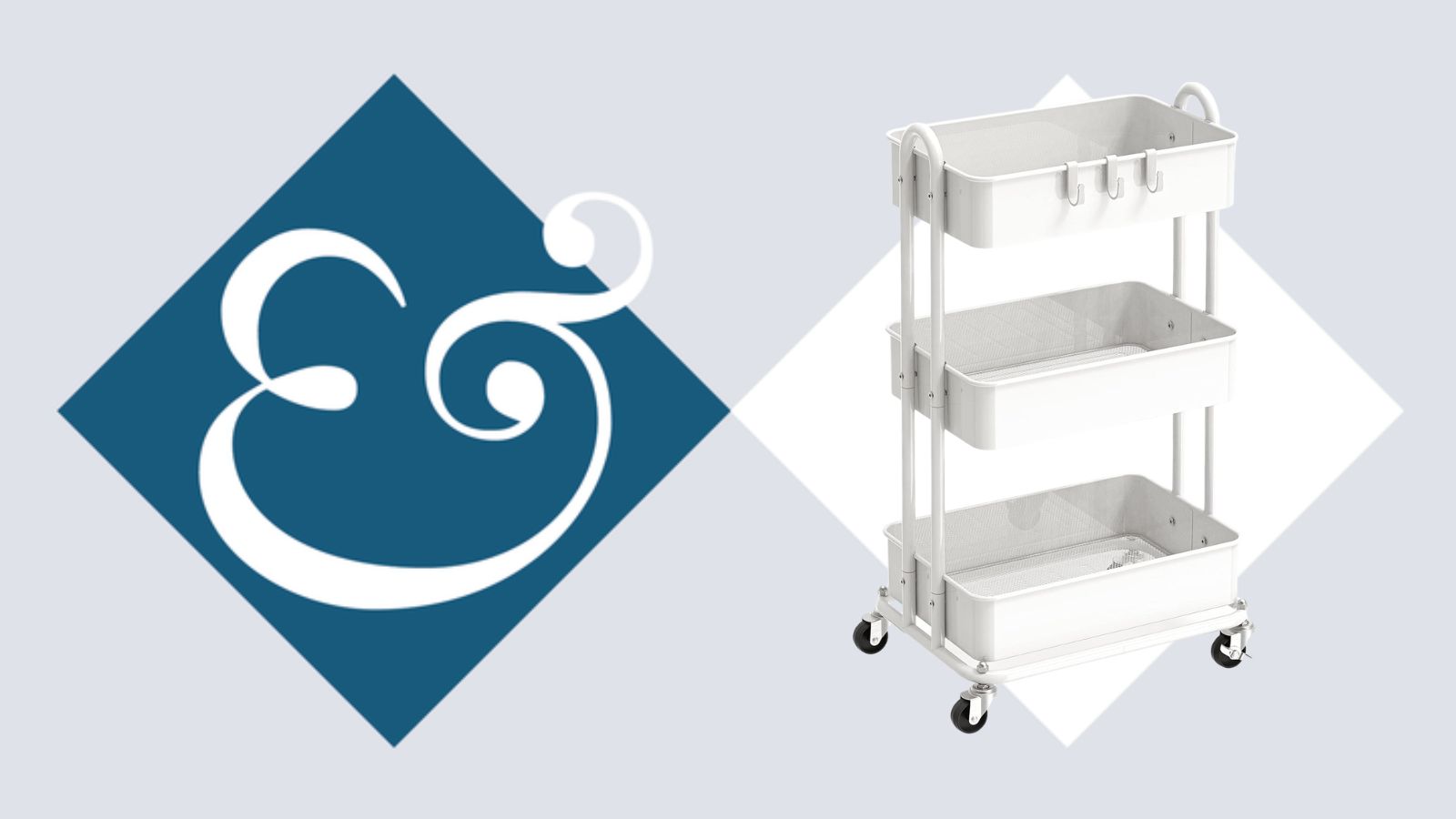 En-tête de l'image du produit du chariot roulant Amazon