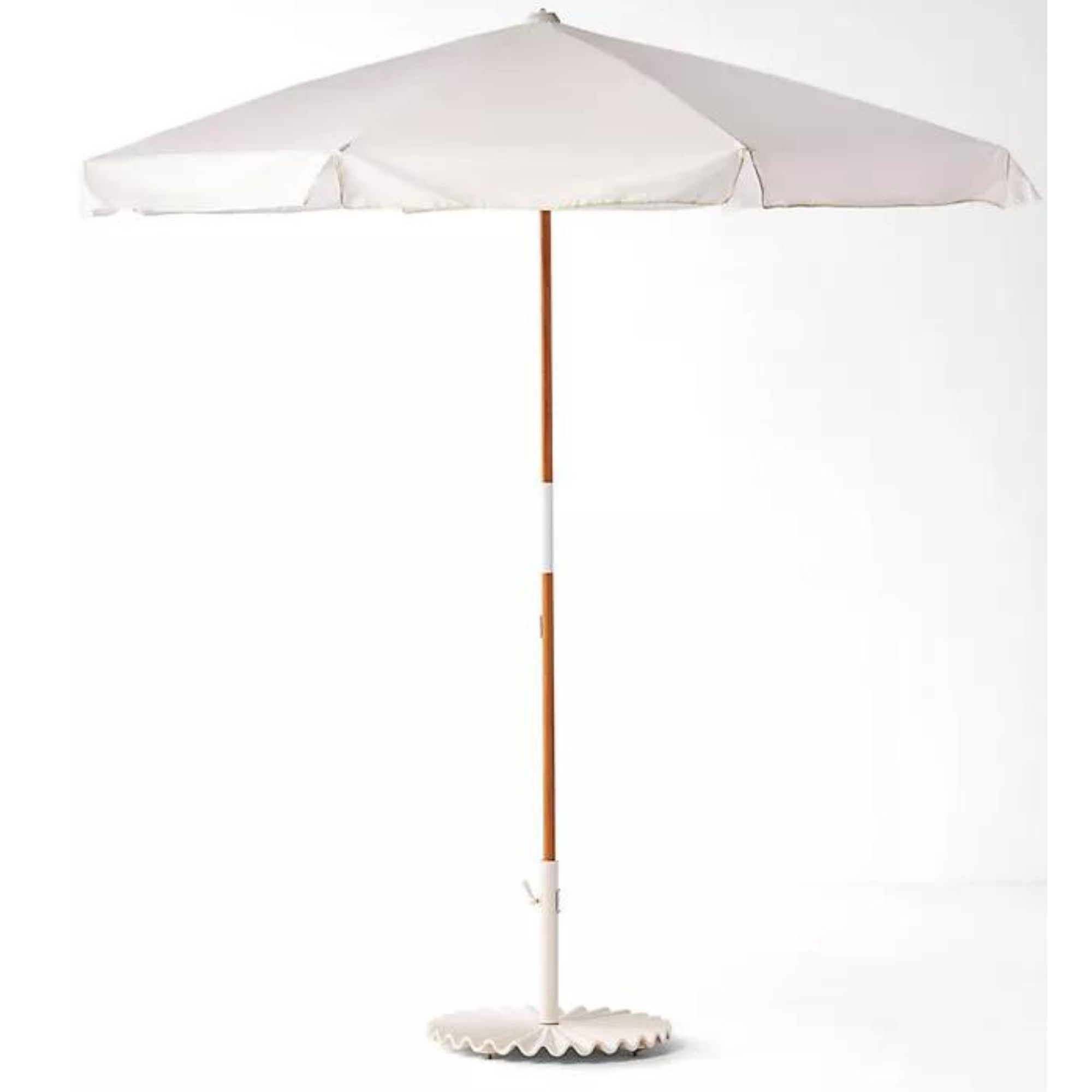 Parasol blanc