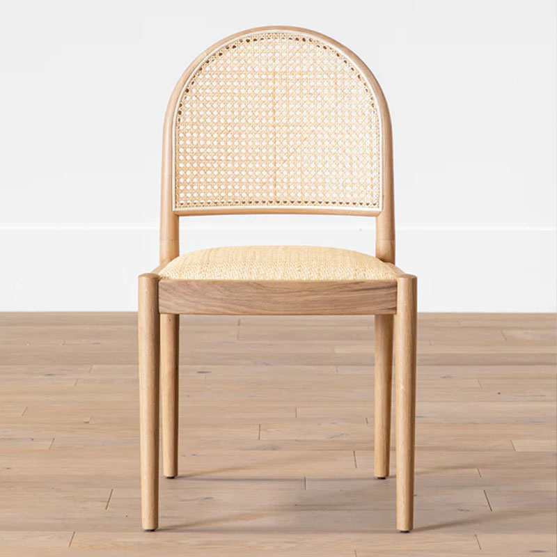 Chaise de salle à manger en rotin