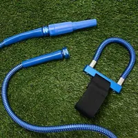 Tuyau d'arrosage en métal Chroma anti-torsion de 40 pi avec poignée Bernini