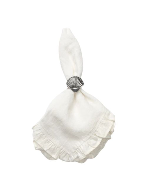 Rond de serviette en coquillage Chaplin