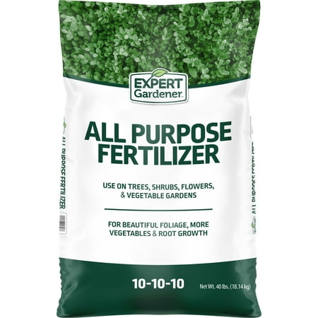 Engrais pour plantes tout usage Expert Gardener, engrais 10-10-10, 40 lb.