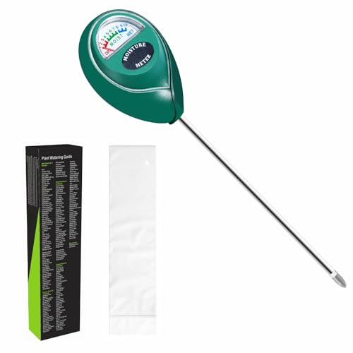Humidimètre de sol Xlux (depuis 2015) – Sonde et amp;amp; Virgin Abs - Hygromètre à lecture instantanée pour jardin, intérieur et amp; Plantes d'extérieur (conception améliorée)