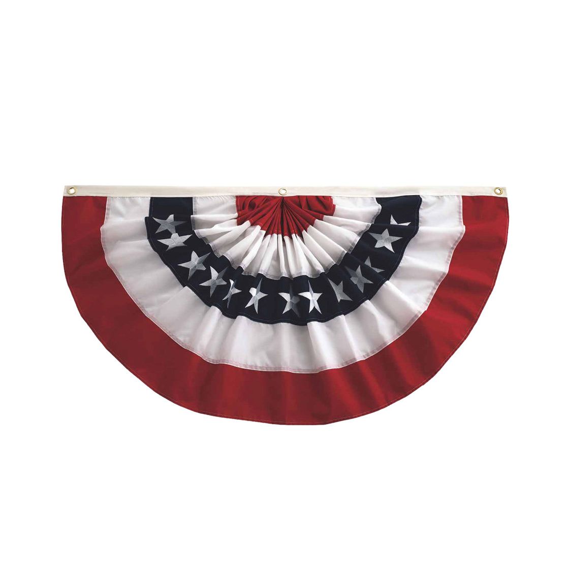 In the Breeze Éventail plissé Patriotic Bunting &amp; Commentaires | Wayfair