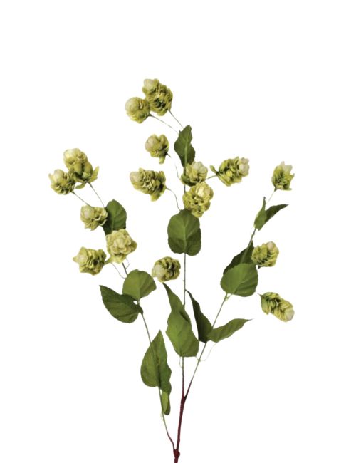 Branche de verdure de houblon artificiel - 39