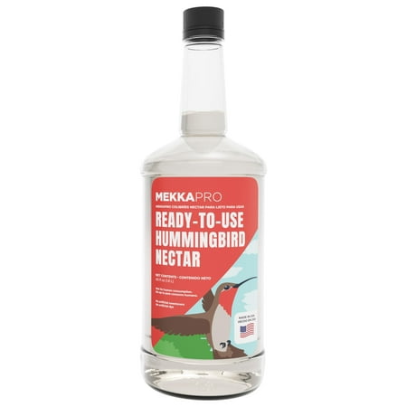 Mekkapro Premium Nectar de colibri - 60 oz - Attirez, ravissez et dynamisez votre jardin