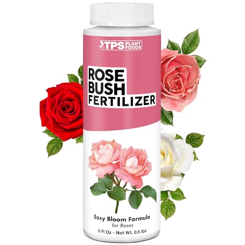 Engrais pour rosiers et ndash; Engrais liquide pour plantes pour plus de fleurs, des fleurs plus grosses et des fleurs plus grandes. Tiges plus solides, 8 oz