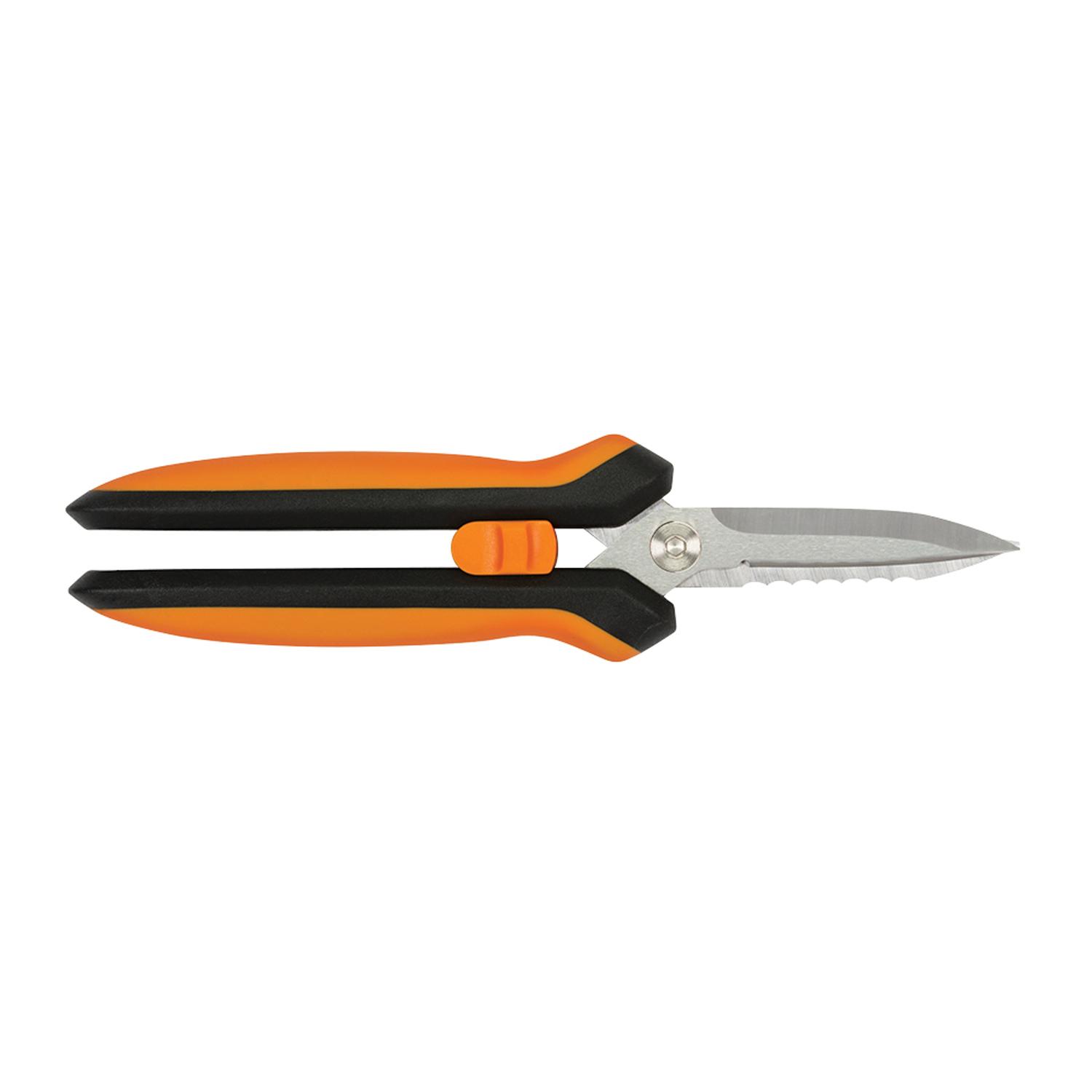 Cisailles de jardin Fiskars Softgrip en acier inoxydable