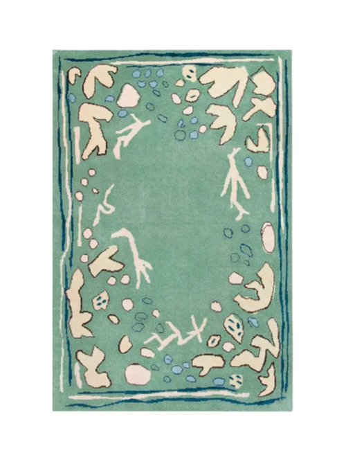 Tapis Giverny, 5' x 8'