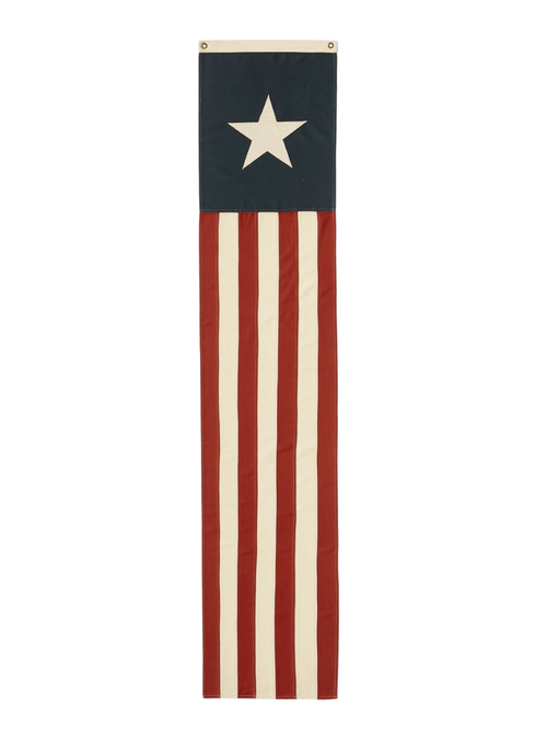 Bannière du drapeau américain du patrimoine