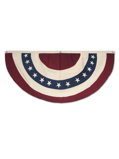 Paquet de 6 banderoles de fête en tissu Americana en vrac