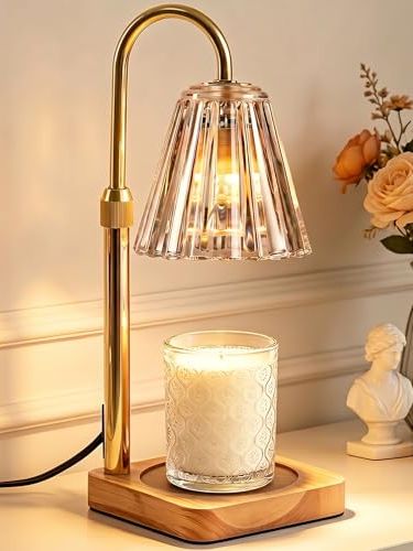   Lampe chauffe-bougie avec minuterie et variateur