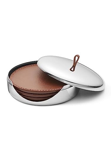 Georg Jensen Sky Collection Lot de 4 dessous de verre 