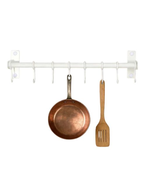 Porte-ustensiles de cuisine mural en acier inoxydable