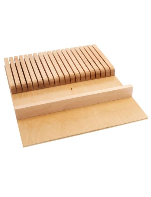 Garniture Rev-A-Shelf pour s'adapter à l'organisateur de tiroir de bloc de couteaux