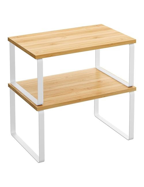 Étagère de rangement pour armoire Songmics, ensemble de 2