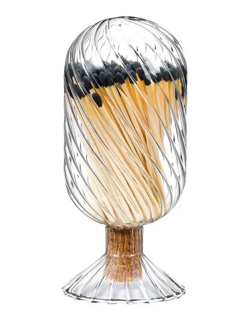 Le verre en forme d'hélice Cinnvoice correspond à la cloche