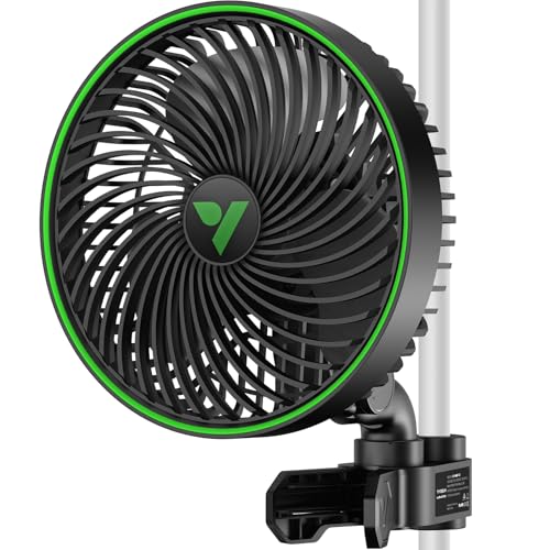 Vivosun Aerowave E6 Gen2, ventilateur à clip pour tente de culture 6