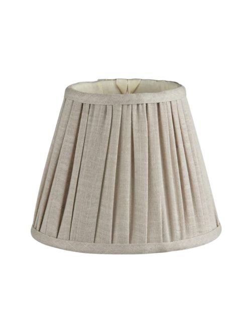 Abat-jour Empire en Mousseline de Soie Gris - 6
