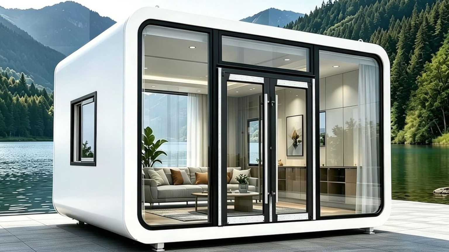 Cette petite maison innovante d’Amazon transforme le concept de vie permanente et ouvre l’avenir du logement moderne Tiny home from Amazon