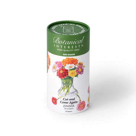 Zinnia Cut and Come Again Shaker de graines
