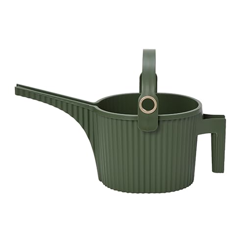 Petit arrosoir Hachiman - Arrosoir pour plantes de 1,5 L avec bec élargi pour plantes d'intérieur et d'extérieur - Remplissage mains libres - 13,3