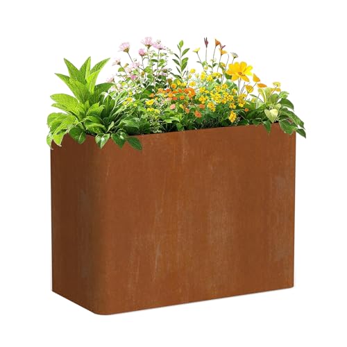Jardinière en acier Corten Bhcorten 36