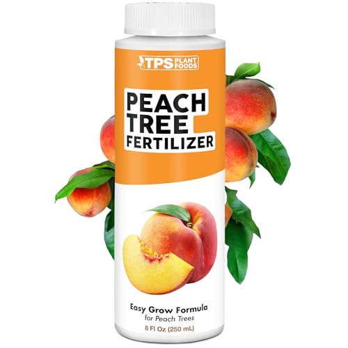 Engrais pour pêchers &ndash; Engrais liquide pour plantes de pêcher pour une croissance et un développement sains Production de fruits, 8 oz