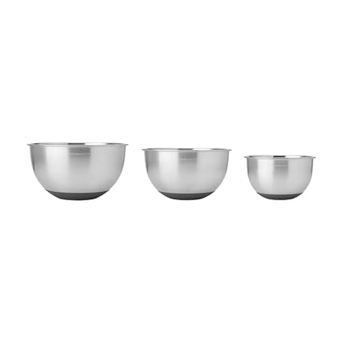 Bols à mélanger Kitchenaid en acier inoxydable, ensemble de 3