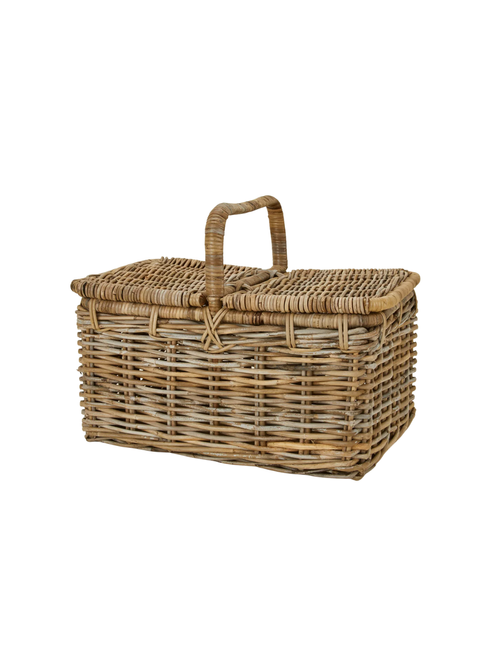 Panier pique-nique en rotin