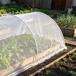 Mitef Filet anti-grêle anti-âge pour vergers et potagers, filet de protection contre la grêle, 16,3 x 10 pieds
