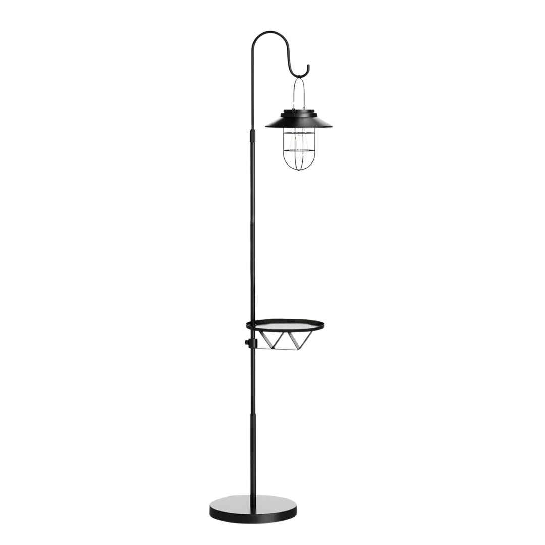 Lampadaire solaire Kirschbl&uuml;te avec table, 60