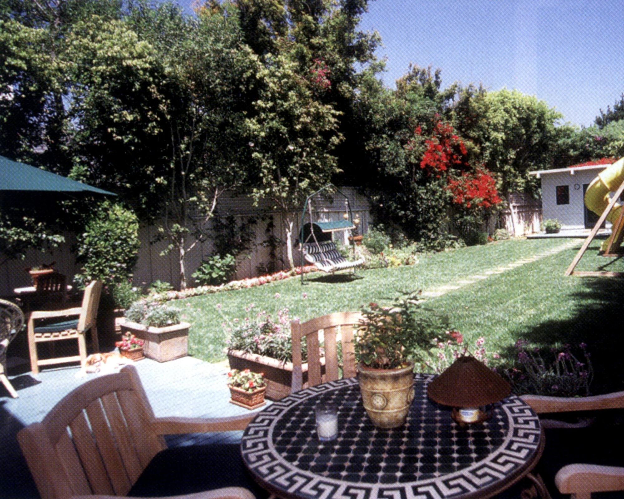 Le jardin de Malibu de Pamela Anderson